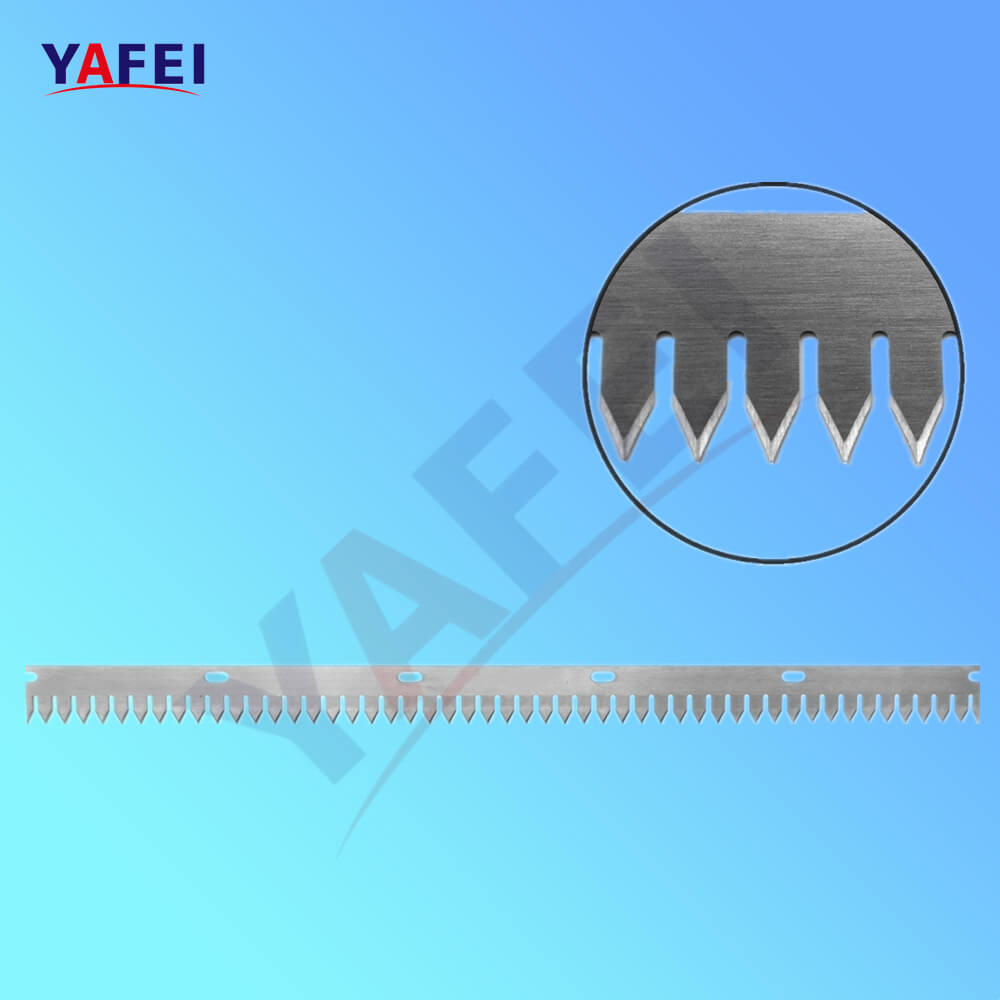 Toothed perforating blades Cuchillas perforantes dentadas