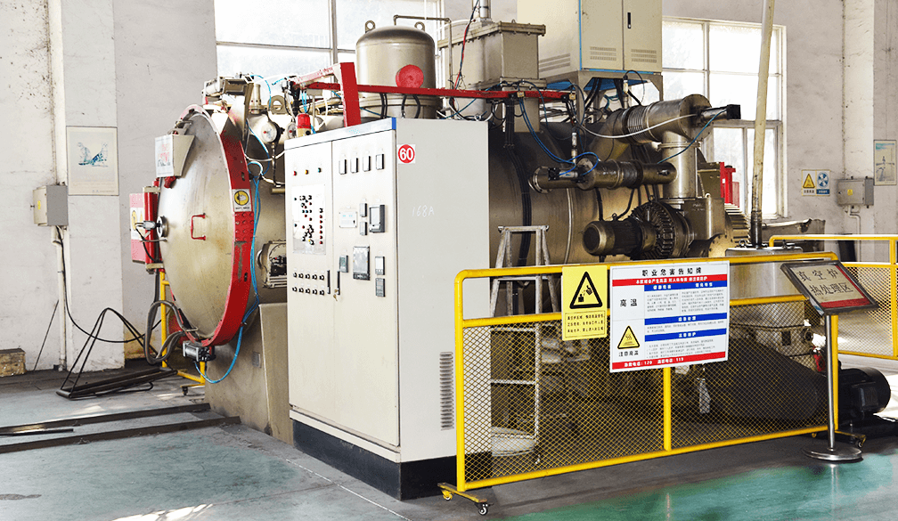 Horno de tratamiento térmico al vacío.