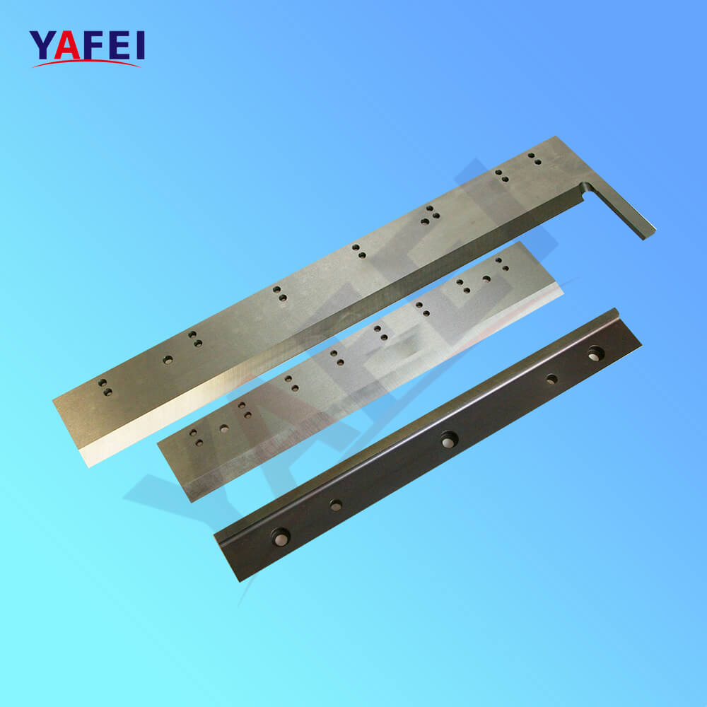 guillotine shear blade Hoja de cizallamiento de guillotina