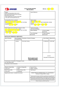 <span style="color:#c60114;">Austrilia Press Tooling Herraming Cliente</span>